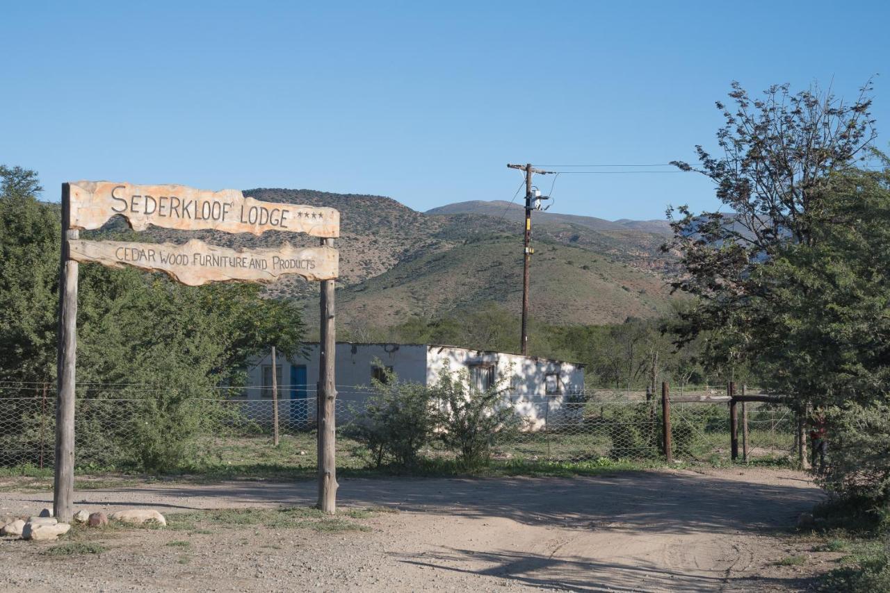 Sederkloof Lodge Studtis Eksteriør billede
